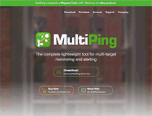 Tablet Screenshot of multiping.com